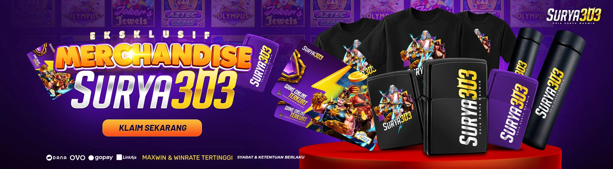 SURYA303 : RTP LIVE Slot Gacor Winrate Tinggi Hari Ini